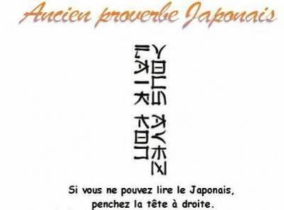 ancien proverbe japonais